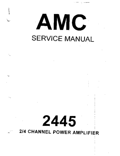 AMC 2445 AMC_2445_service_manual