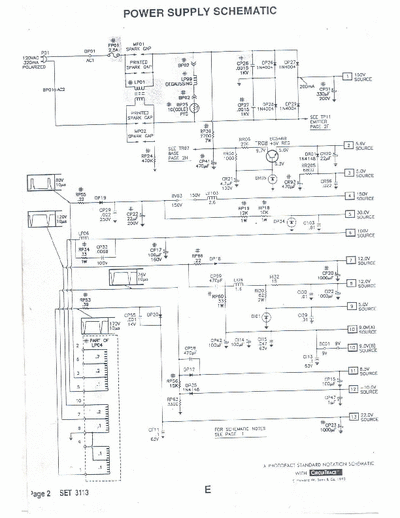 rca E13153wnf01 schematic tv rca