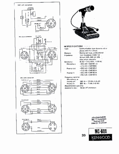kenwood MC-60A MC-60A scheme