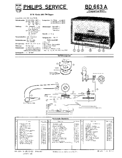 Philips BD663A service manual