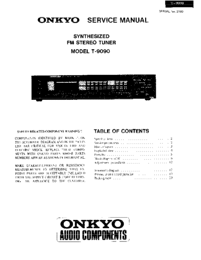 ONKYO hfe onkyo t-9090 service  ONKYO Audio T-9090 hfe_onkyo_t-9090_service.pdf
