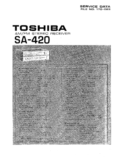 TOSHIBA hfe   sa-420 service data en  TOSHIBA Audio SA-420 hfe_toshiba_sa-420_service_data_en.pdf