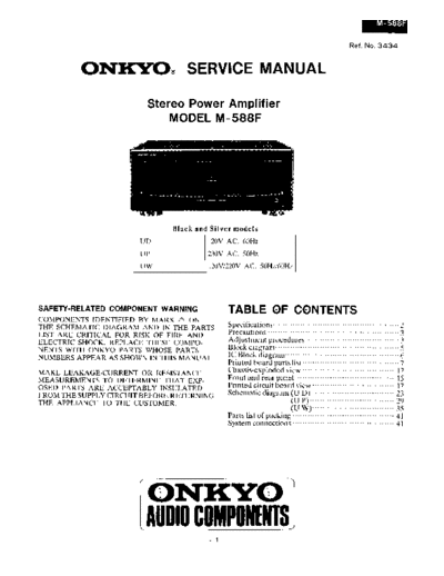 ONKYO hfe   m-588f service en  ONKYO Audio M-588F hfe_onkyo_m-588f_service_en.pdf