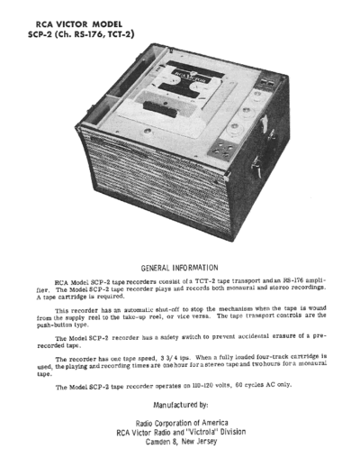 RCA hfe rca scp-2 service info en  RCA Audio SCP-2 hfe_rca_scp-2_service_info_en.pdf