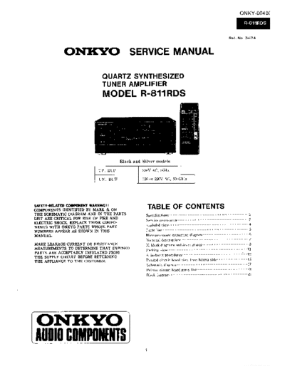 ONKYO hfe   r-811 rds service en  ONKYO Audio R-811 hfe_onkyo_r-811_rds_service_en.pdf