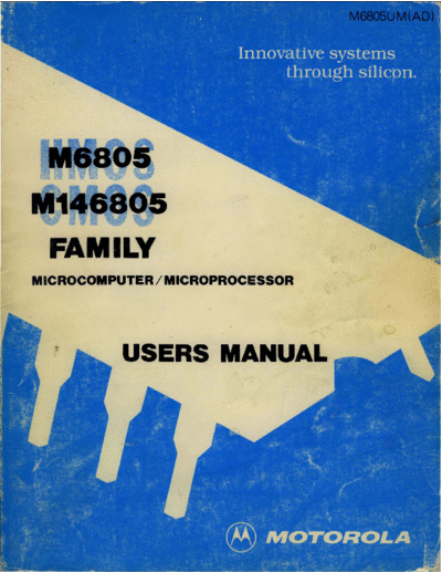 motorola 6805 Users Manual 1980  motorola 6805 6805_Users_Manual_1980.pdf