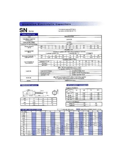 Chang-Chang [non-polar thru-hole] SN Series  . Electronic Components Datasheets Passive components capacitors Chang-Chang chang-chang [non-polar thru-hole] SN Series.pdf