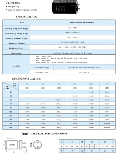 Lscon (Wanko] Lscon [lug-terminal] TS Series  . Electronic Components Datasheets Passive components capacitors Lscon (Wanko] Lscon [lug-terminal] TS Series.pdf