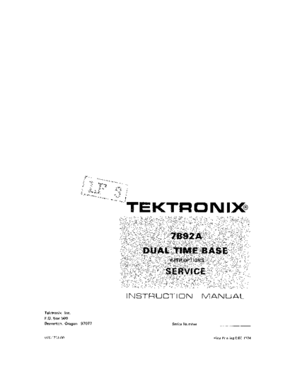 Tektronix 7B92A Ser  Tektronix 7B92A_Ser.pdf