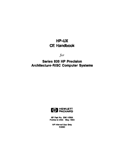 HP 5961-8364 HP-UX CE Handbook Series 800 May93  HP 9000_800 5961-8364_HP-UX_CE_Handbook_Series_800_May93.pdf