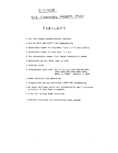 HP 27140A 6-Channel Modem Multiplexer IMS  HP 9000_cio 27140A_6-Channel_Modem_Multiplexer_IMS.pdf