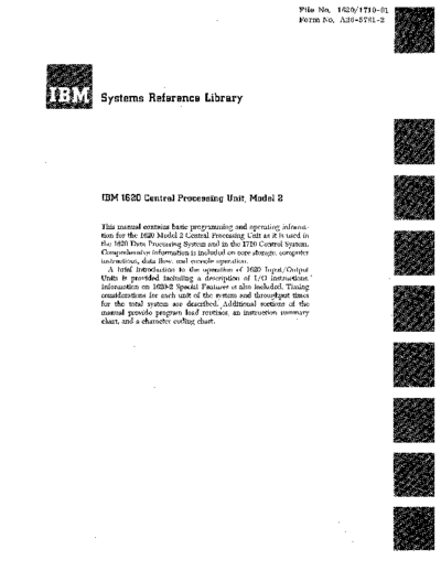 IBM A26-5781-2 1620mod2  IBM 1620 A26-5781-2_1620mod2.pdf