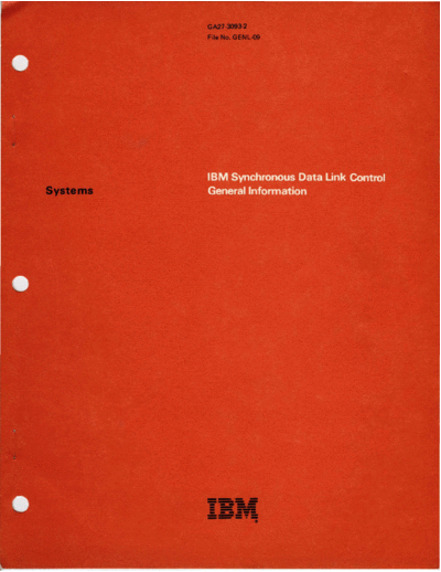 IBM GA27-3093-2 SDLC General Information Mar79  IBM datacomm GA27-3093-2_SDLC_General_Information_Mar79.pdf