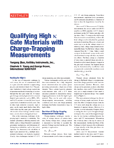 Keithley 2518 Charge Trapping  Keithley SCS 4200 2518 Charge Trapping.pdf