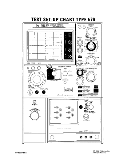 Tektronix 576 Chart  Tektronix publikacje 576_Chart.pdf