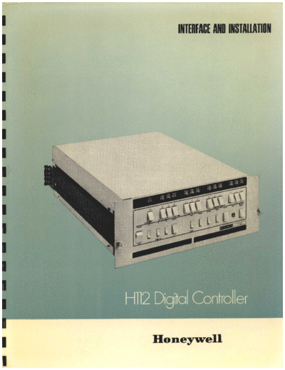 honeywell 70130072243A H112 Interface And Installation Oct69  honeywell h112 70130072243A_H112_Interface_And_Installation_Oct69.pdf