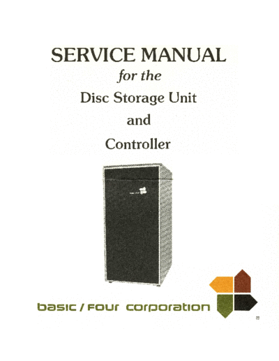 basicFour SM2020 Disk Storage Unit Service Manual Nov74  . Rare and Ancient Equipment basicFour SM2020_Disk_Storage_Unit_Service_Manual_Nov74.pdf