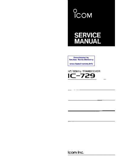 Icom IC729 serv  Icom IC729_serv.pdf