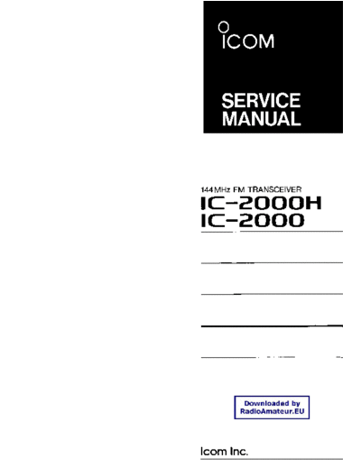Icom IC2000H serv  Icom IC2000H_serv.pdf