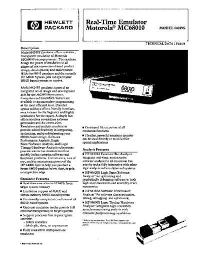 HP 5953-9231 Real-Time Emulator Motorola MC68010 Feb-1984  HP 64000 brochures 5953-9231_Real-Time_Emulator_Motorola_MC68010_Feb-1984.pdf