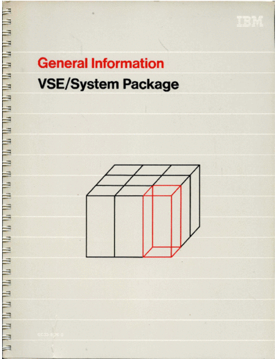 IBM GC33-6176-0 General Information VSE System Package Jun84  IBM 370 DOS_VSE GC33-6176-0_General_Information_VSE_System_Package_Jun84.pdf