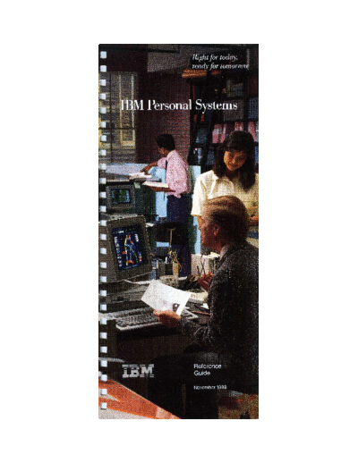 IBM G360-2669-04 Personal Systems Reference Guide Nov88  IBM pc brochures G360-2669-04_Personal_Systems_Reference_Guide_Nov88.pdf