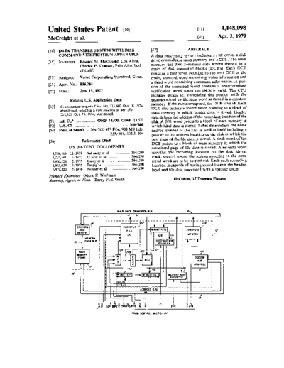 xerox 4148098 DiskCtl  xerox alto patents 4148098_DiskCtl.pdf