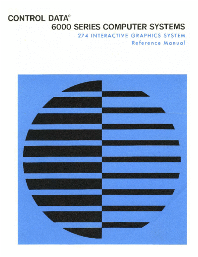 cdc 17303600D 274 Interactive Graphics System Reference Oct71  . Rare and Ancient Equipment cdc graphics 17303600D_274_Interactive_Graphics_System_Reference_Oct71.pdf