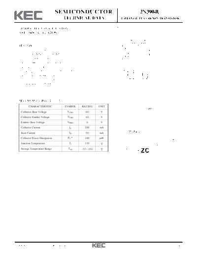 KEC 2n3904u  . Electronic Components Datasheets Active components Transistors KEC 2n3904u.pdf