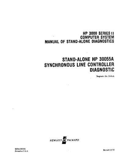 HP 30055-90008 syncDiag Oct77  HP 3000 seriesII Standalone_PeriphDiags 30055-90008_syncDiag_Oct77.pdf