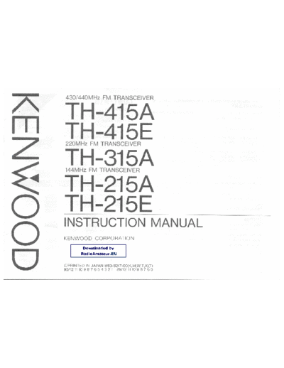 Kenwood TH215 315 415 user  Kenwood TH215_315_415_user.pdf