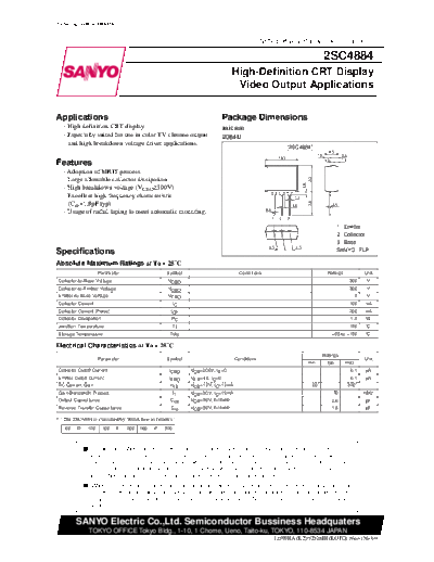 2 22sc4884  . Electronic Components Datasheets Various datasheets 2 22sc4884.pdf