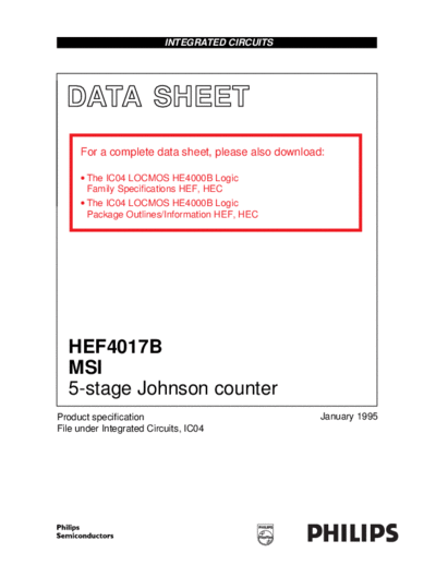 4 4017  . Electronic Components Datasheets Various datasheets 4 4017.pdf