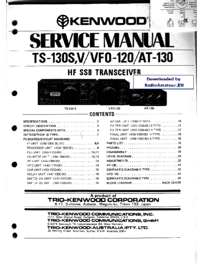 Kenwood TS130  Kenwood TS130.pdf