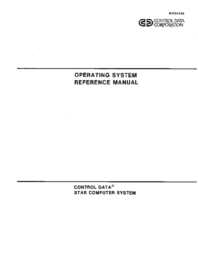 cdc 60384400D STAROS Sep75  . Rare and Ancient Equipment cdc cyber cyber_200 60384400D_STAROS_Sep75.pdf