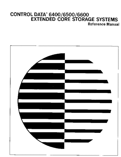 cdc 60225100 Extended Core Storage System Ref Feb68  . Rare and Ancient Equipment cdc cyber cyber_70 60225100_Extended_Core_Storage_System_Ref_Feb68.pdf