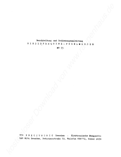 Pracitronic MV73  . Rare and Ancient Equipment Pracitronic MV73.pdf