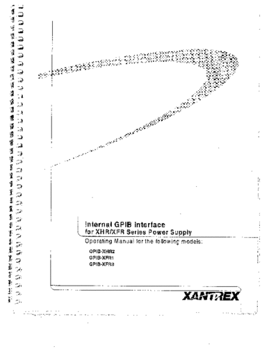 SORENSEN XANTREX  XHR 252CXFR Series GPIB Operating  . Rare and Ancient Equipment SORENSEN XANTREX  XHR_252CXFR Series GPIB Operating.pdf