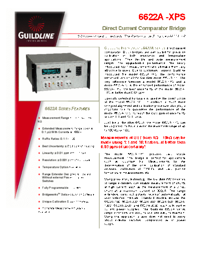 . Various Guildline6622A-XPSdatasheet  . Various Guildline Guildline6622A-XPSdatasheet.pdf