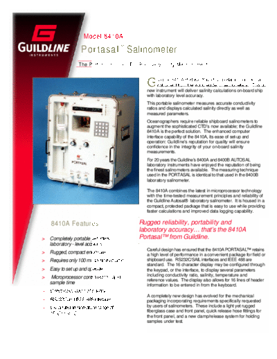 . Various Guildline8410ADatasheet  . Various Guildline Guildline8410ADatasheet.pdf