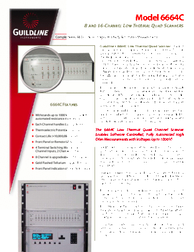 . Various guildline6664cdatasheet  . Various Guildline guildline6664cdatasheet.pdf