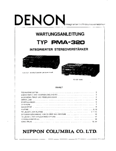 DENON hfe denon pma-320 service de  DENON Audio PMA-320 hfe_denon_pma-320_service_de.pdf