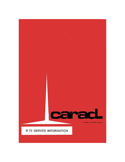 CARAD R73  . Rare and Ancient Equipment CARAD Audio Carad_R73.pdf