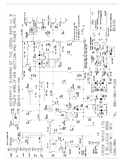 CREEK hfe   4240 v1-0 schematic  . Rare and Ancient Equipment CREEK 4240 hfe_creek_4240_v1-0_schematic.pdf