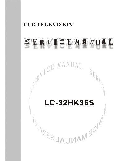 . Various LC-32HK36S  . Various CHINA TV LCD LC-32HK36S.pdf