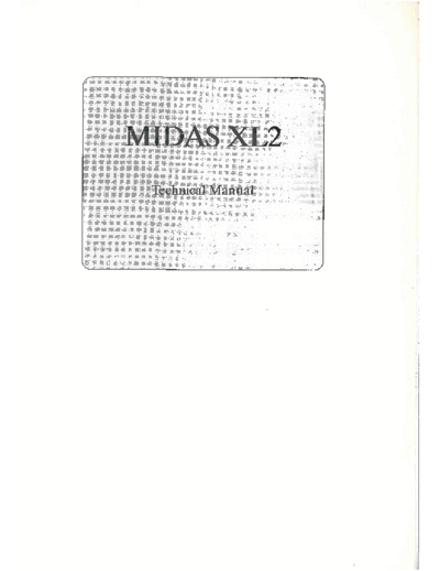 . Various xl2-service-manual 2  . Various SM scena Midas xl2-service-manual 2.pdf