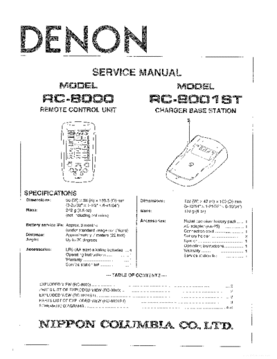 DENON hfe   rc-8000 service en  DENON Audio RC-8000 hfe_denon_rc-8000_service_en.pdf