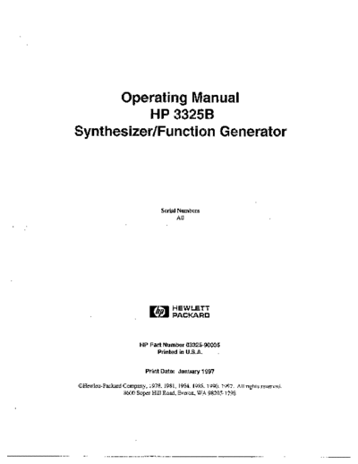 Agilent HP 3325B Operating  Agilent HP 3325B Operating.pdf