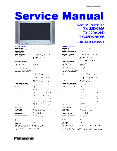 panasonic tx-32dk20f  panasonic TV tx-32dk20f.pdf