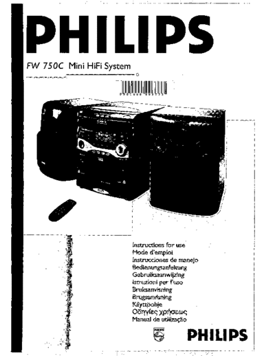 Philips fw750c 25 dfu por  Philips Audio fw750c_25_dfu_por.pdf